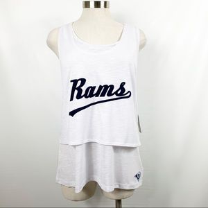 NFL Juniors Los Angeles Rams Tank Top